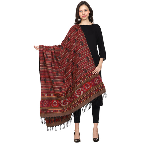 Women's Jamawar Kullu Woven Shawl